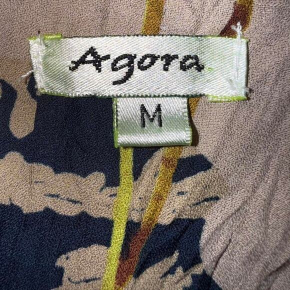 Festival boho whimsy fairy vintage vtg floral print blouse - Picture 4 of 4